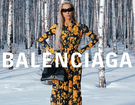 kim kardashian koroleva balenciaga winter 2022