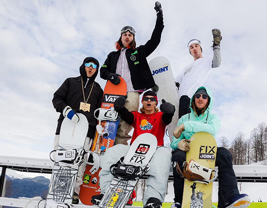 joint snowboards