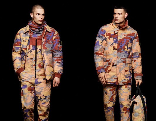 stone island heritage camo