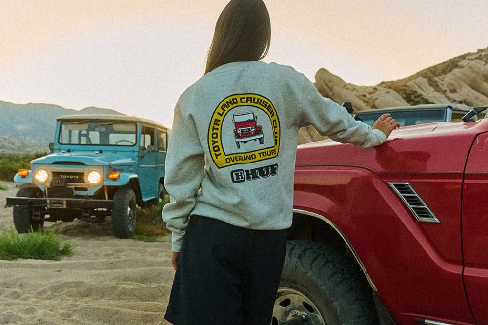 HUF и Toyota Land Cruiser
