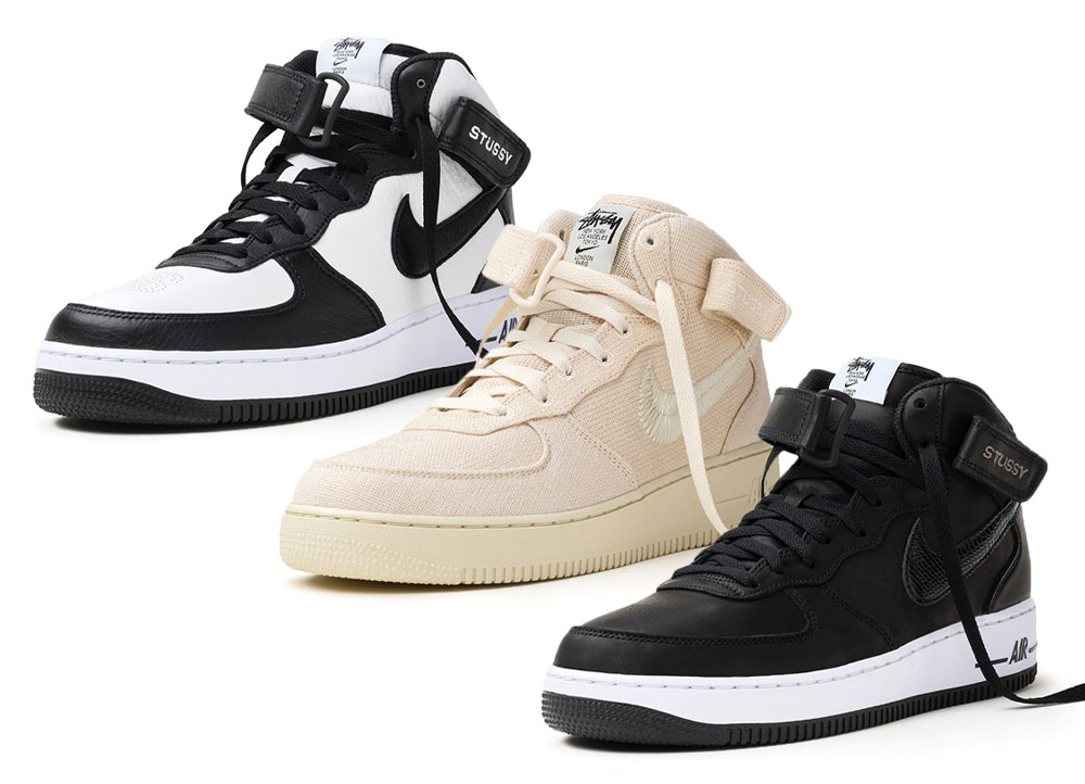 Stussy x Nike Air Force 1