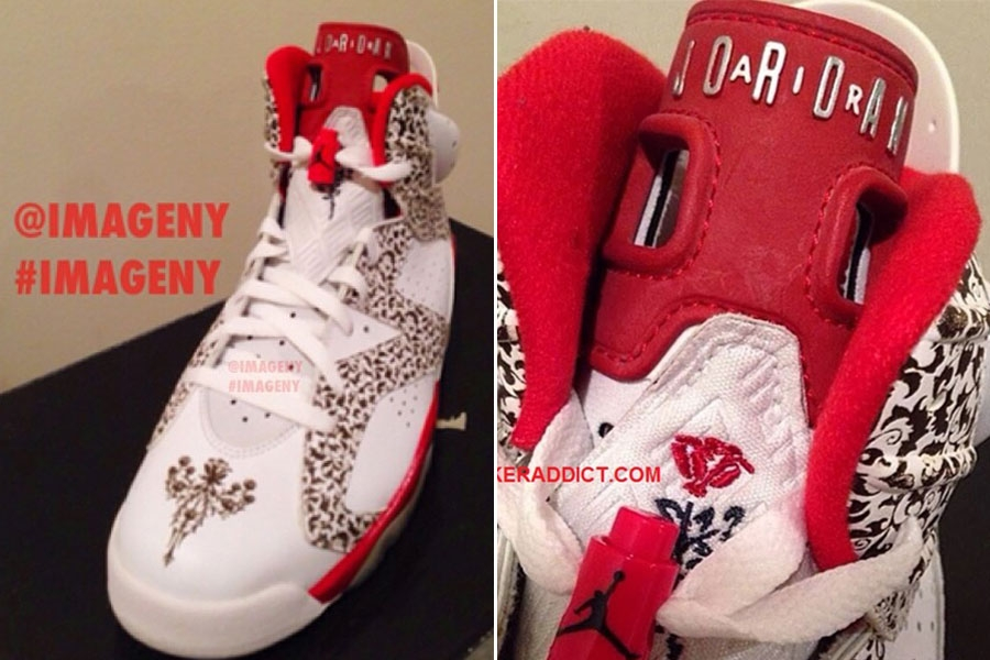Kanye West x Air Jordan 6 “Donda West” Promo Sample