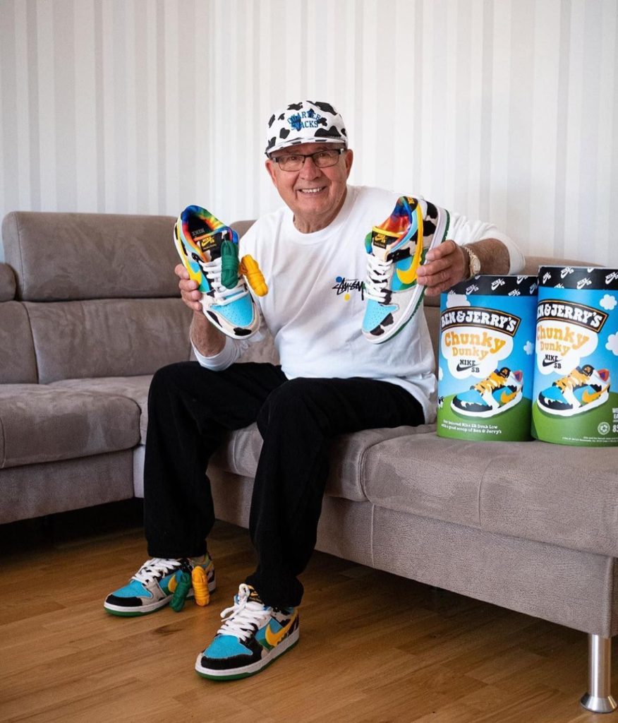 NIKE DUNK ben and jerrys