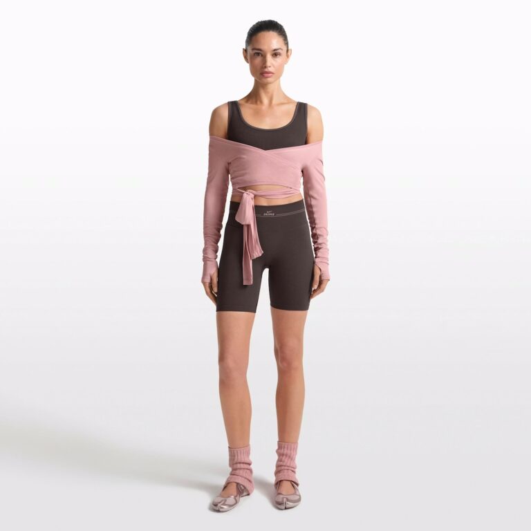 NikeSKIMS Ribbed Seamless 5" Biker Short