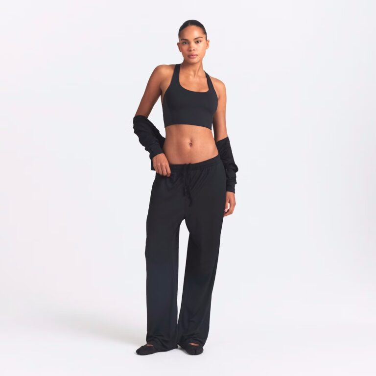Брюки Nike x SKIMS Airy Wide Leg Pant Obsidian