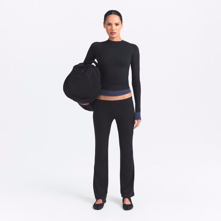 Брюки Nike x SKIMS Airy Wide Leg Pant Obsidian