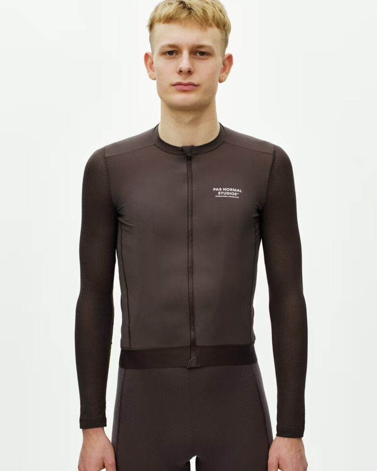 Джерси Pas Normal Studios Men's Essential Light Long Sleeve Jersey Dark Purple