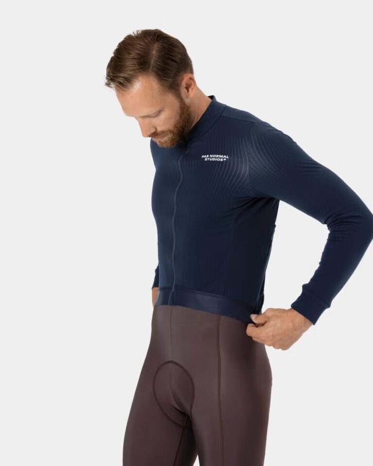 Джерси Pas Normal Studios Men’s Essential Long Sleeve Jersey Navy