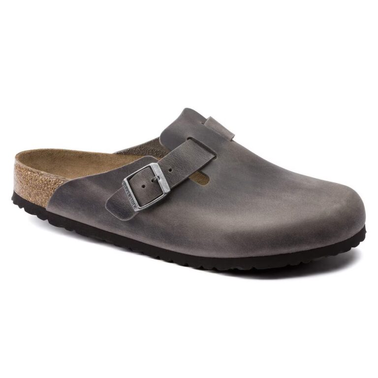 Сандали Birkenstock Boston Soft Footbed Oiled Leather Iron
