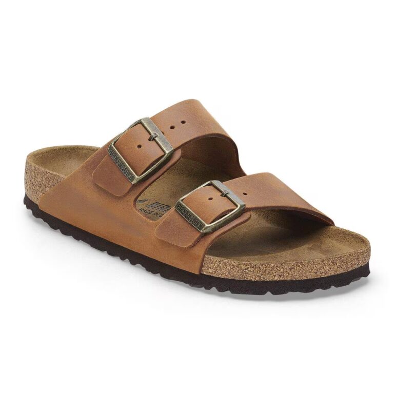 Сандали Birkenstock Arizona Oiled Leather Cognac