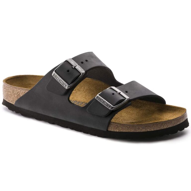 Сандали Birkenstock Arizona Oiled Leather Black