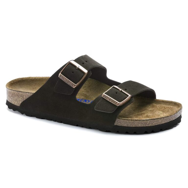 Сандали Birkenstock Arizona Soft Footbed Suede Leather Mocha