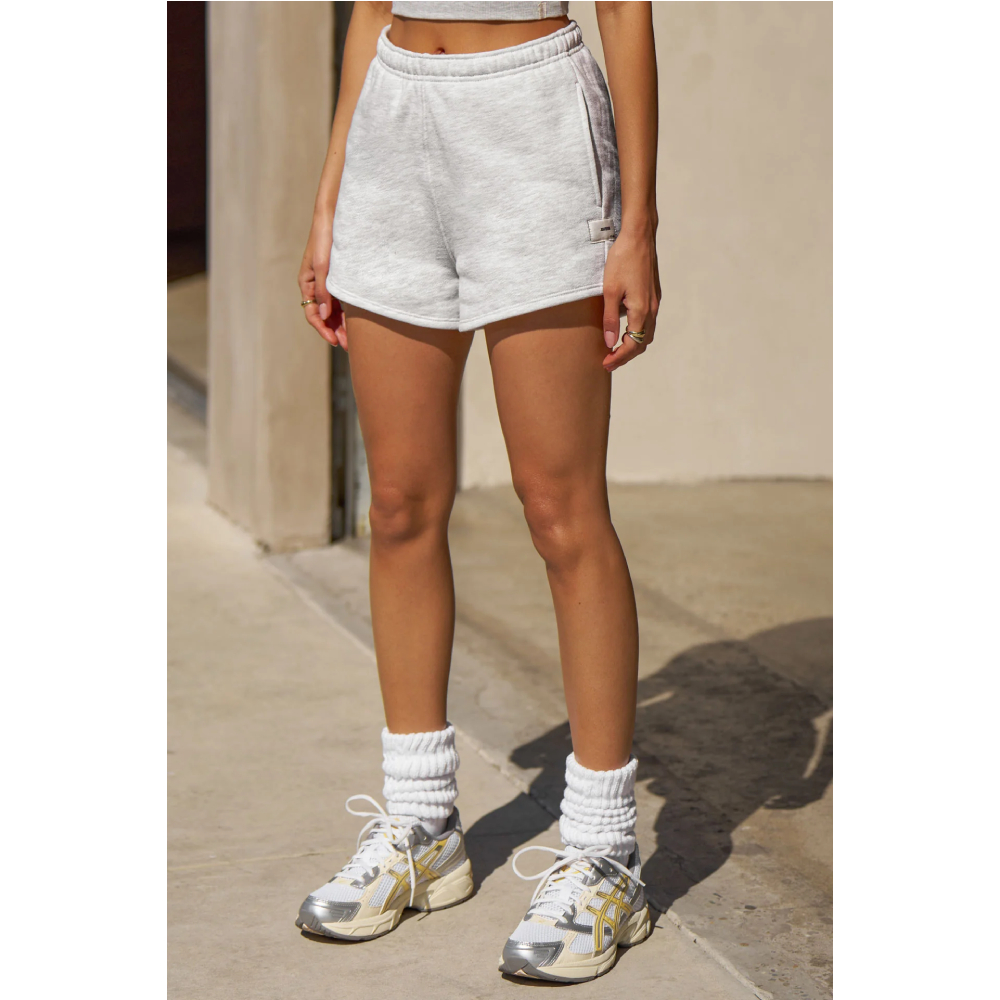 Classic Sweat Short Pearl Grey