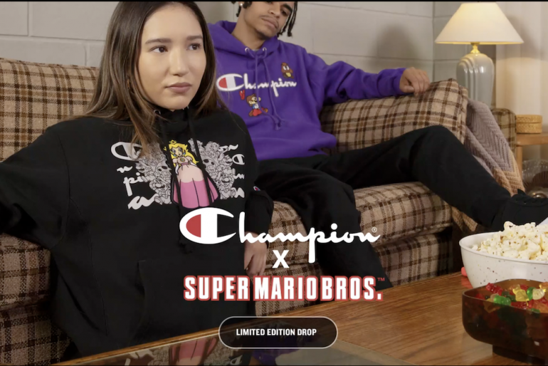 CHAMPION X SUPER MARIO BROS.