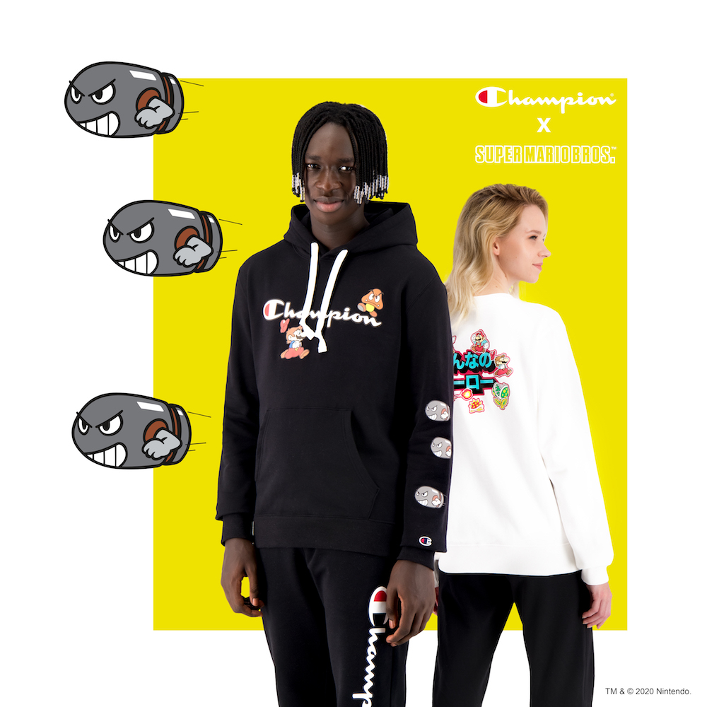 CHAMPION X SUPER MARIO BROS.