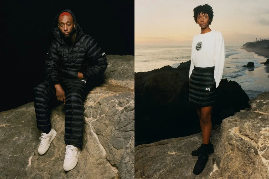 Одежда Stussy и Nike 